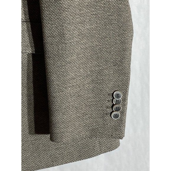 Joseph Abboud JOE Men's Two Button Gray Textured Slim Blazer Sport Coat Size 46R - Picture 2 of 16